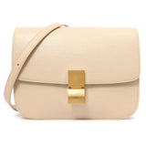 Celine Powder Liege Calfskin Medium Classic Flap Bag