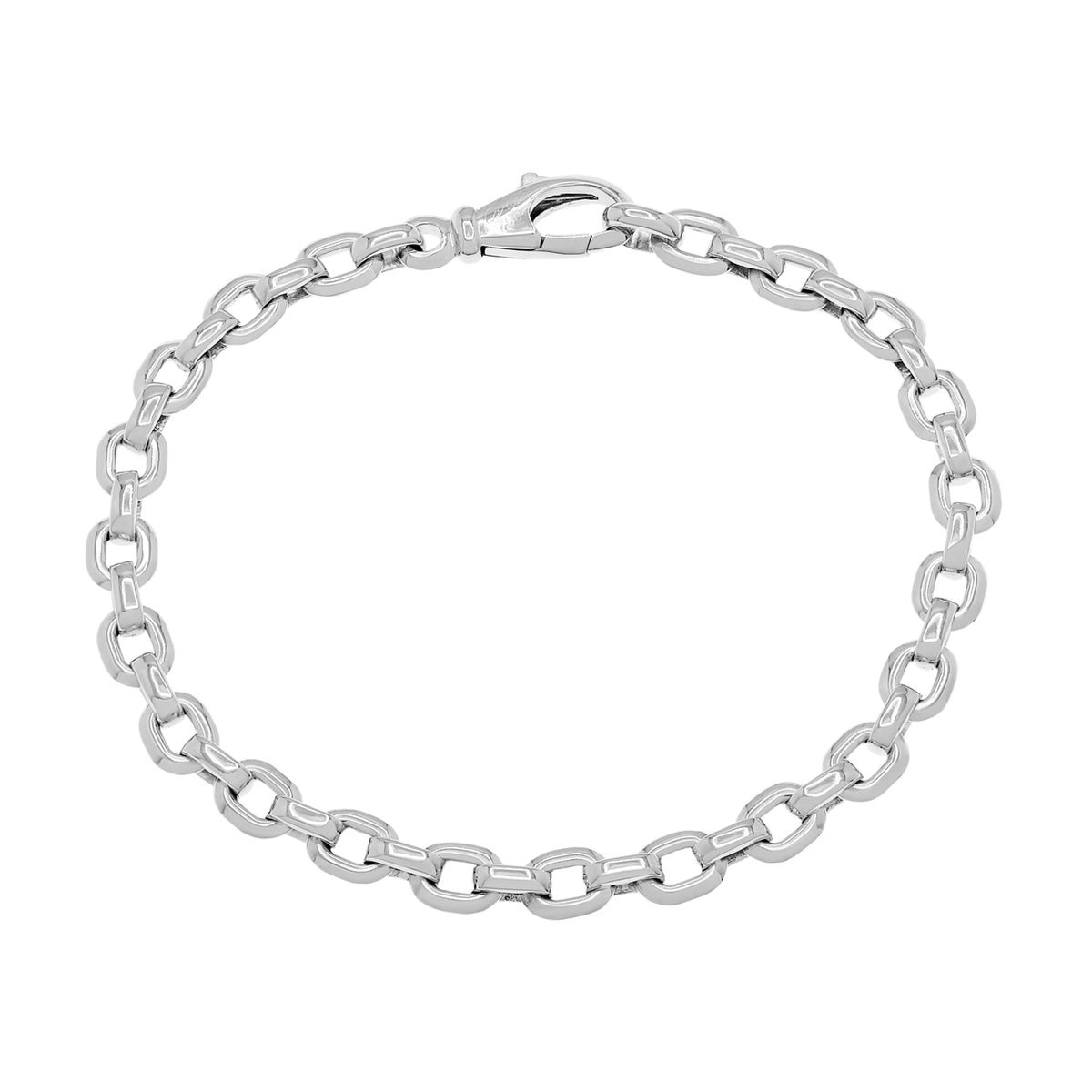 Cartier 18K White Gold Meplat Bracelet Designer Jewellery Cartier