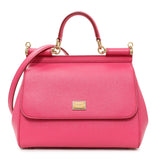 Dolce & Gabbana Fuchsia Dauphine Mini Miss Sicily Bag Handbags Dolce & Gabbana