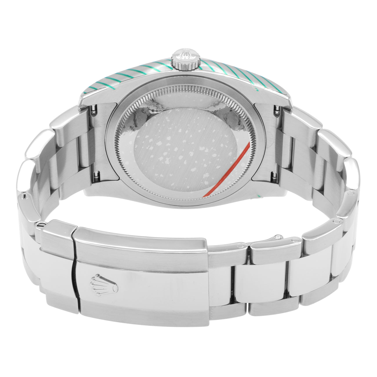 Rolex stainless steel back sale