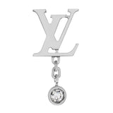 Louis Vuitton 18K White Gold Diamond Idylle Blossom LV Ear Stud