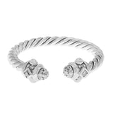 David Yurman 18K White Gold 2.3mm Renaissance Ring