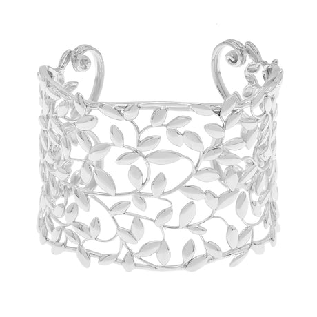Tiffany & Co. Sterling Silver Paloma Picasso Olive Leaf Cuff Bracelet Designer Jewellery Tiffany and Co