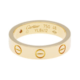 Cartier 18K Yellow Gold 1 Diamond Love Wedding Band Designer Jewellery Cartier