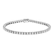 18K White Gold 4.03 Carat Tennis Bracelet Fine Jewellery Modaselle