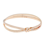 Chaumet 18K Rose Gold Diamond Séduction Bracelet Designer Jewellery Chaumet