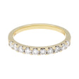 18K Yellow Gold 0.45ct Diamond Band Ring Fine Jewellery Modaselle