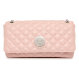 Versace Pink Quilted Lambskin Medusa Chain Crossbody