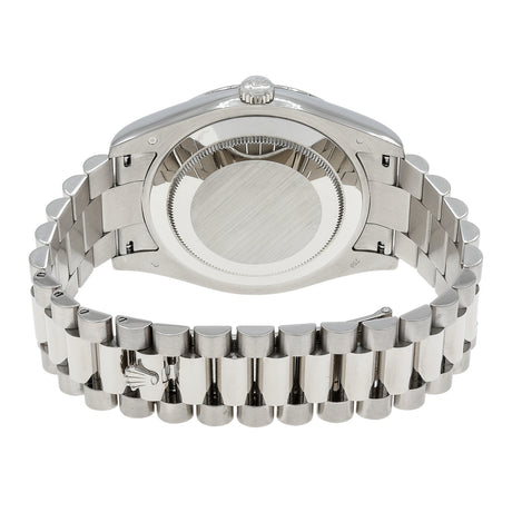 Rolex 18K White Gold Day-Date II 218239 Watches Rolex
