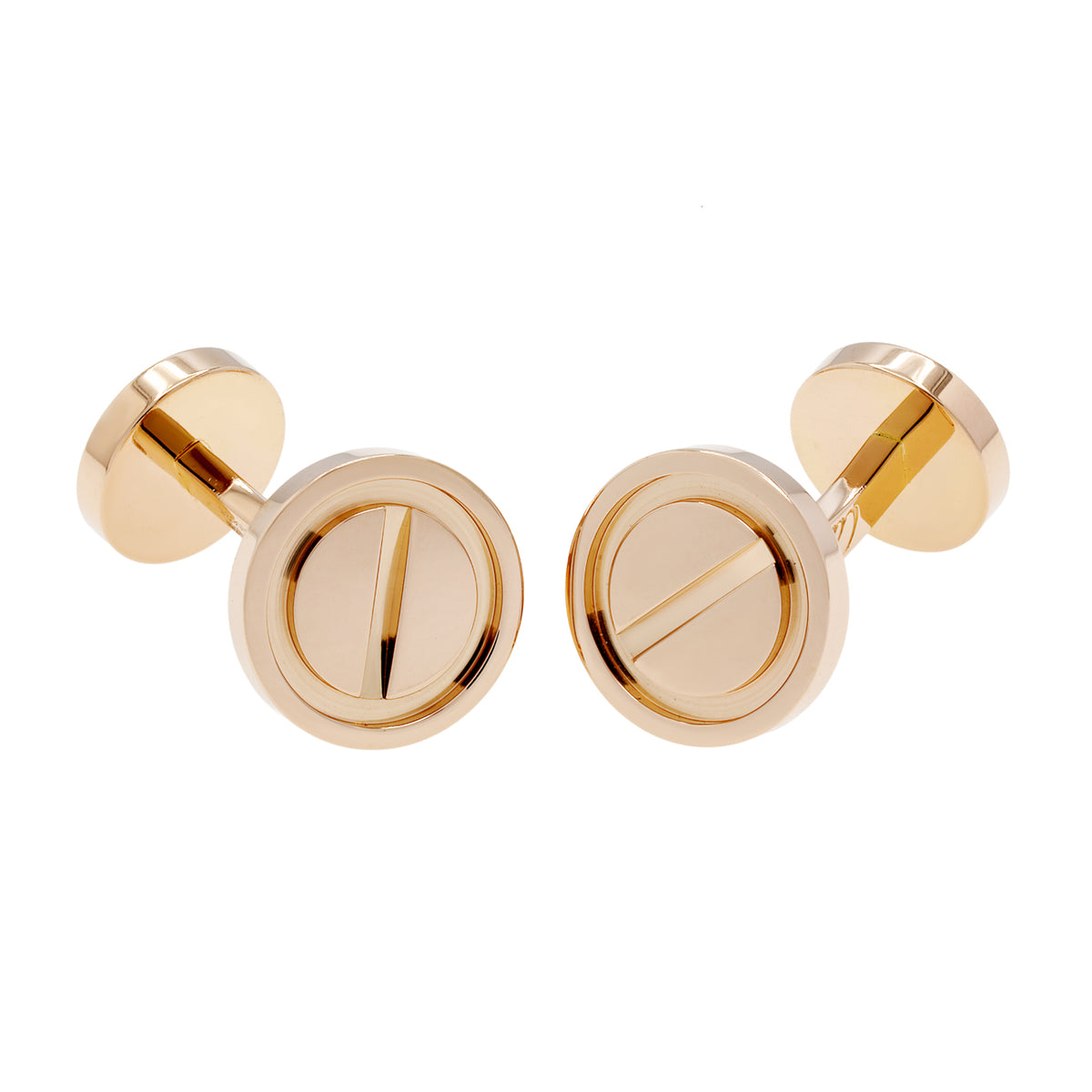 Cartier 18K Rose Gold Love Cufflinks Accessories Cartier