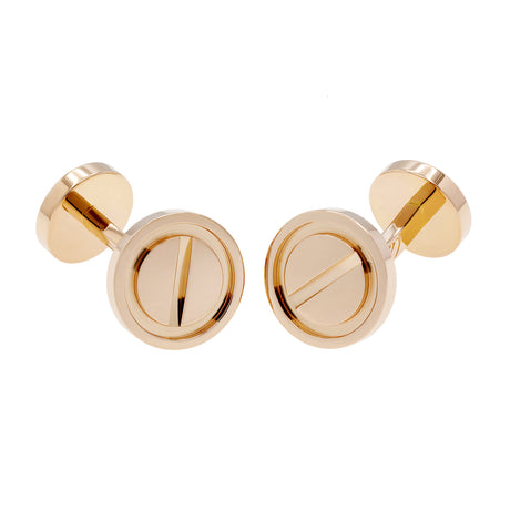 Cartier 18K Rose Gold Love Cufflinks Accessories Cartier