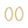 18K Yellow Gold Hoop Earrings Fine Jewellery Modaselle