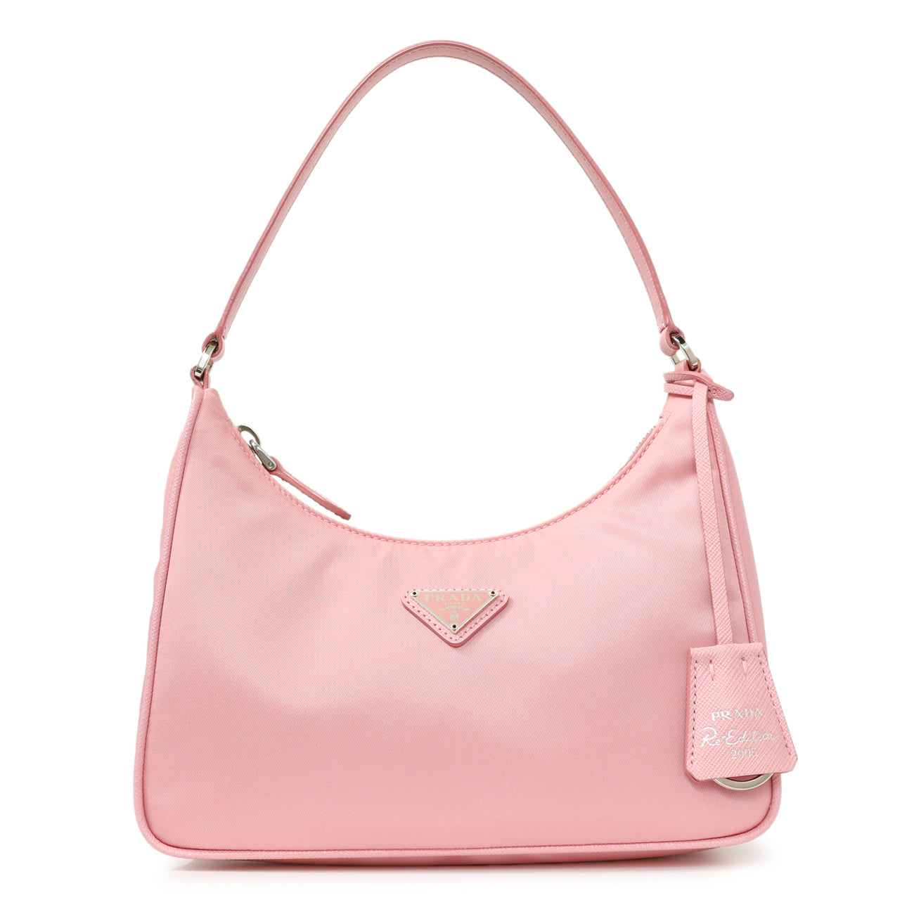 Prada Rosa Tessuto Nylon Saffiano Mini Re-Edition 2005 Bag – Modaselle