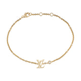 Louis Vuitton 18K Yellow Gold Diamond LV Idylle Blossom Bracelet Designer Jewellery Louis Vuitton