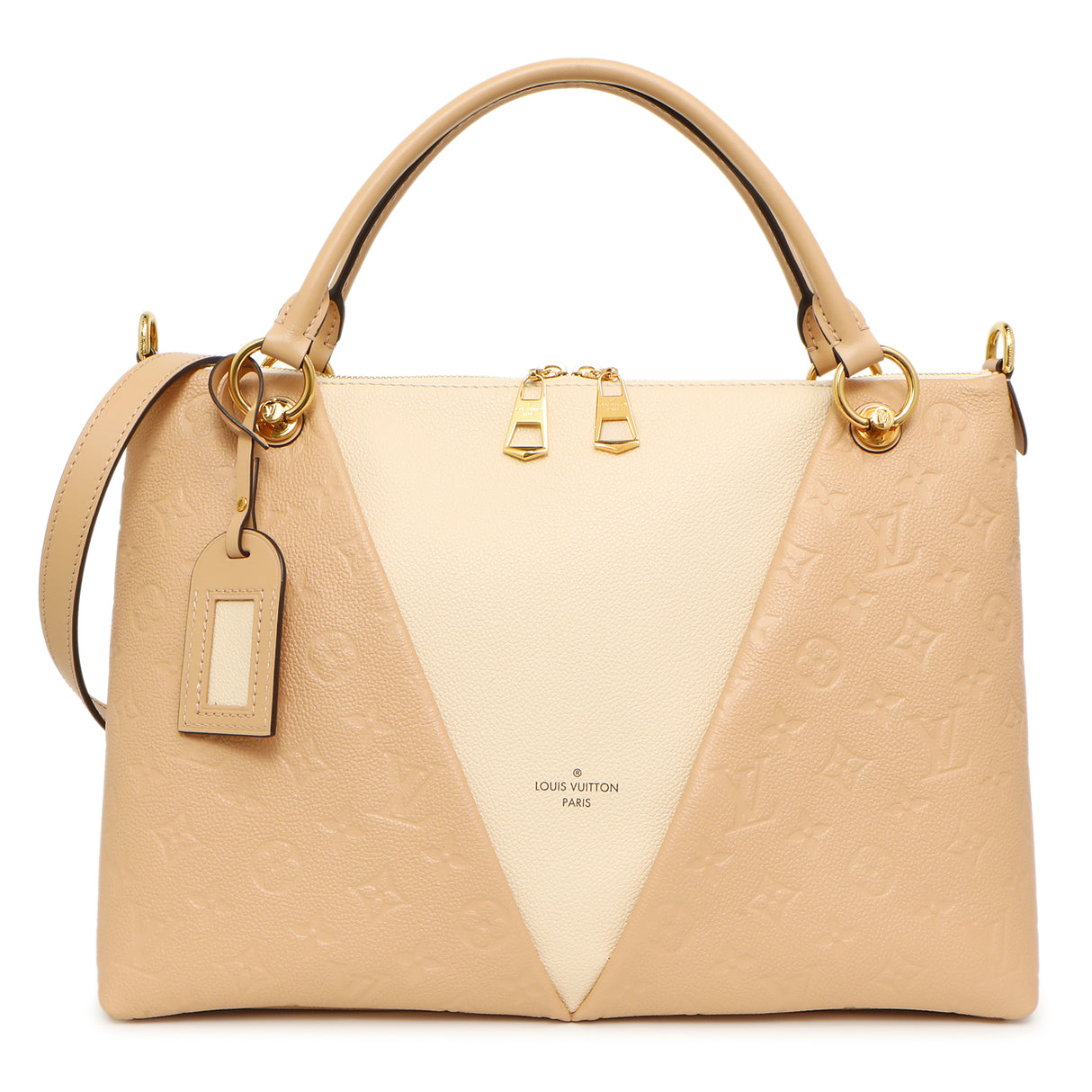 Louis Vuitton Beige Empreinte V Tote MM