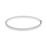 18K White Gold Bangle Fine Jewellery Modaselle
