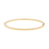 Van Cleef & Arpels 18K Yellow Gold Perlée Pearls of Gold Bracelet Designer Jewellery Van Cleef and Arpels