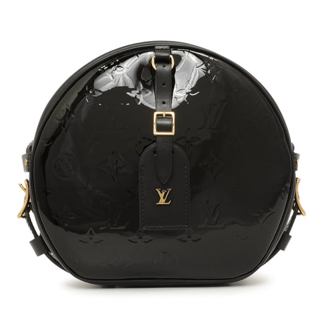 Louis Vuitton Black Vernis Boite Chapeau Souple MM