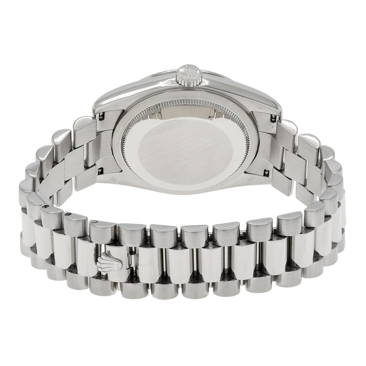 Rolex 18K White Gold Diamond Day Date President 118239