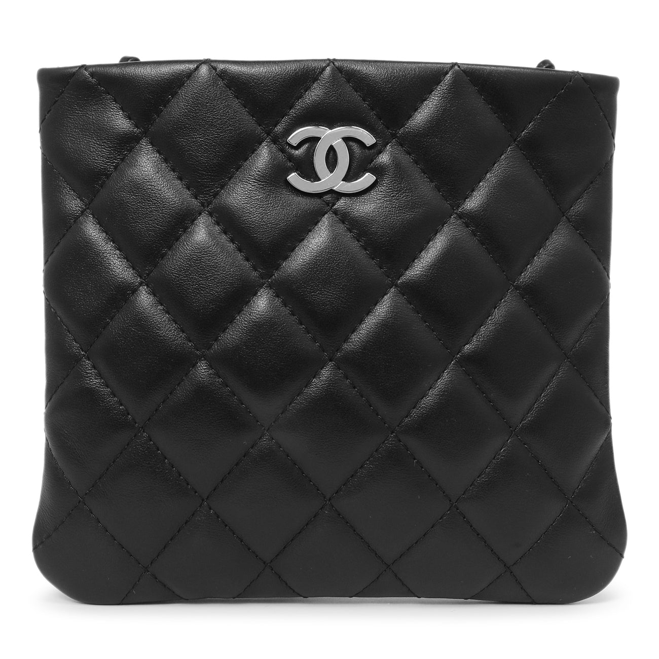 Chanel Black Quilted Calfskin Uniform Crossbody Bag – Modaselle