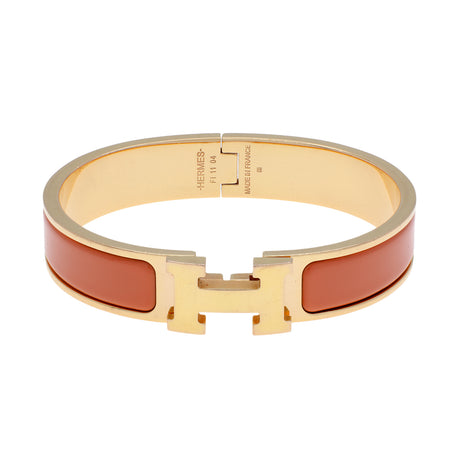 Hermes Narrow Clic H Bracelet Designer Jewellery Hermes