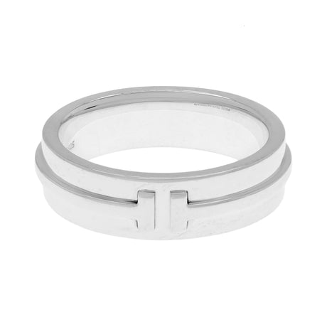 Tiffany & Co. Sterling Silver T Band Ring Designer Jewellery Tiffany and Co