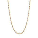 10K Yellow Gold Italian Curb Chain Fine Jewellery Modaselle