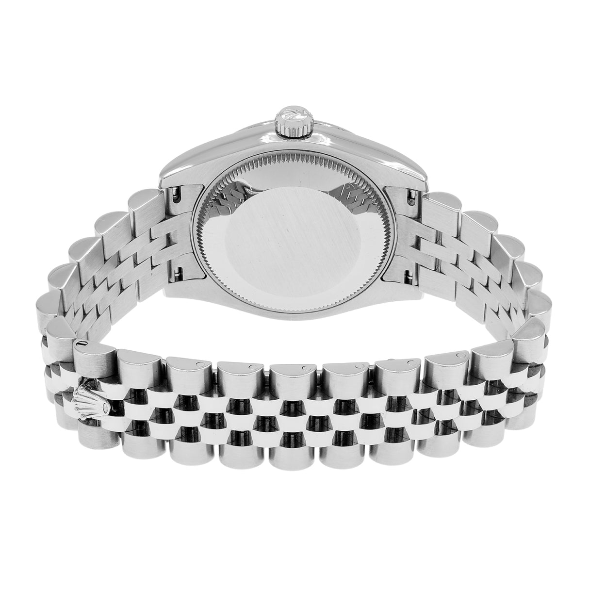 Rolex Stainless Steel 18K White Gold Diamond Datejust 31 178274 Watches Rolex