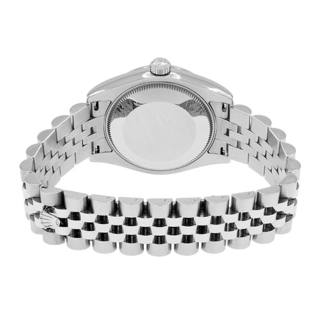 Rolex Stainless Steel 18K White Gold Diamond Datejust 31 178274 Watches Rolex