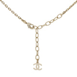 Chanel Crystal CC Pendant Necklace