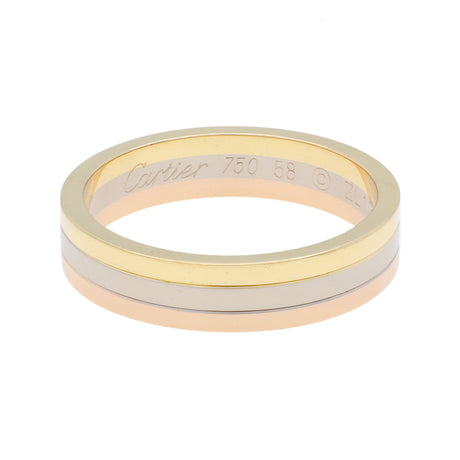 Cartier 18K White Yellow Rose Gold Vendome Louis Cartier Wedding Band Ring Designer Jewellery Cartier