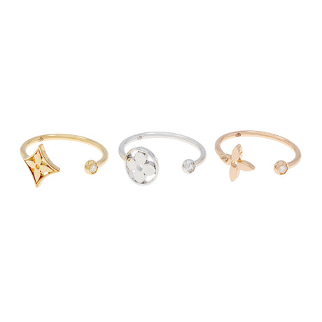 Louis Vuitton 18K Diamond Idylle Blossom Rings Designer Jewellery Louis Vuitton