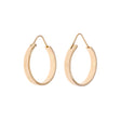 18K Yellow Gold Hoop Earrings Fine Jewellery Modaselle