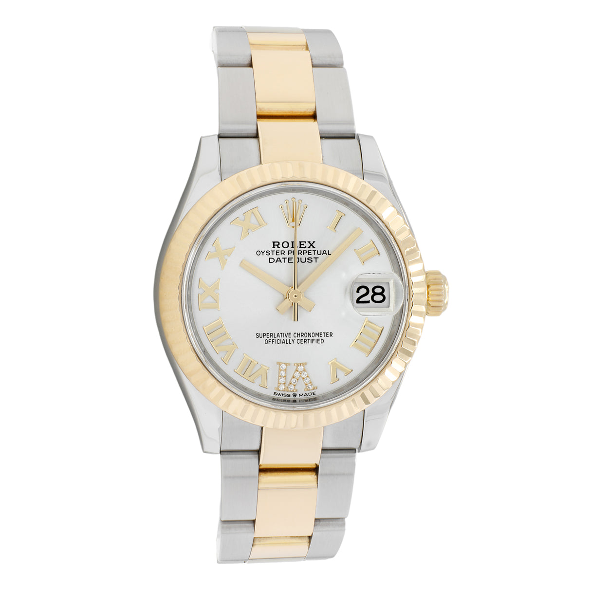 Rolex Stainless Steel 18K Yellow Gold Datejust 31 278273 Watches Rolex