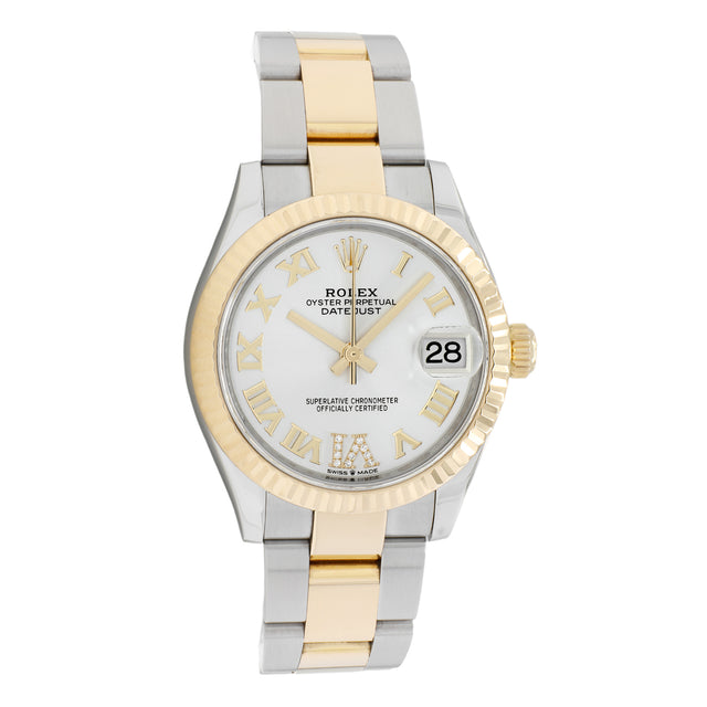 Rolex Stainless Steel 18K Yellow Gold Datejust 31 278273 Watches Rolex