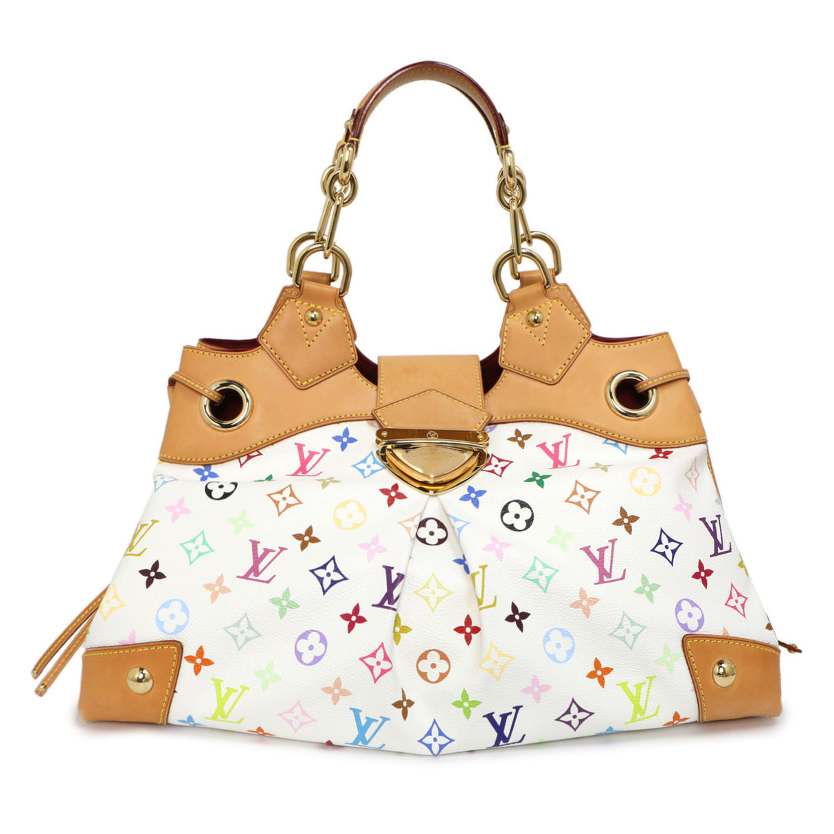 Louis Vuitton White  Multicolor Ursula