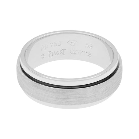 Piaget 18K White Gold Possession Band Ring Designer Jewellery Piaget