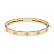 Roberto Coin 18K Yellow Gold Love In Verona Medium Diamond Accent Bangle Fine Jewellery Modaselle