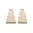 14K Yellow Gold Chunky Tapered Half-Hoop Earrings Fine Jewellery Modaselle