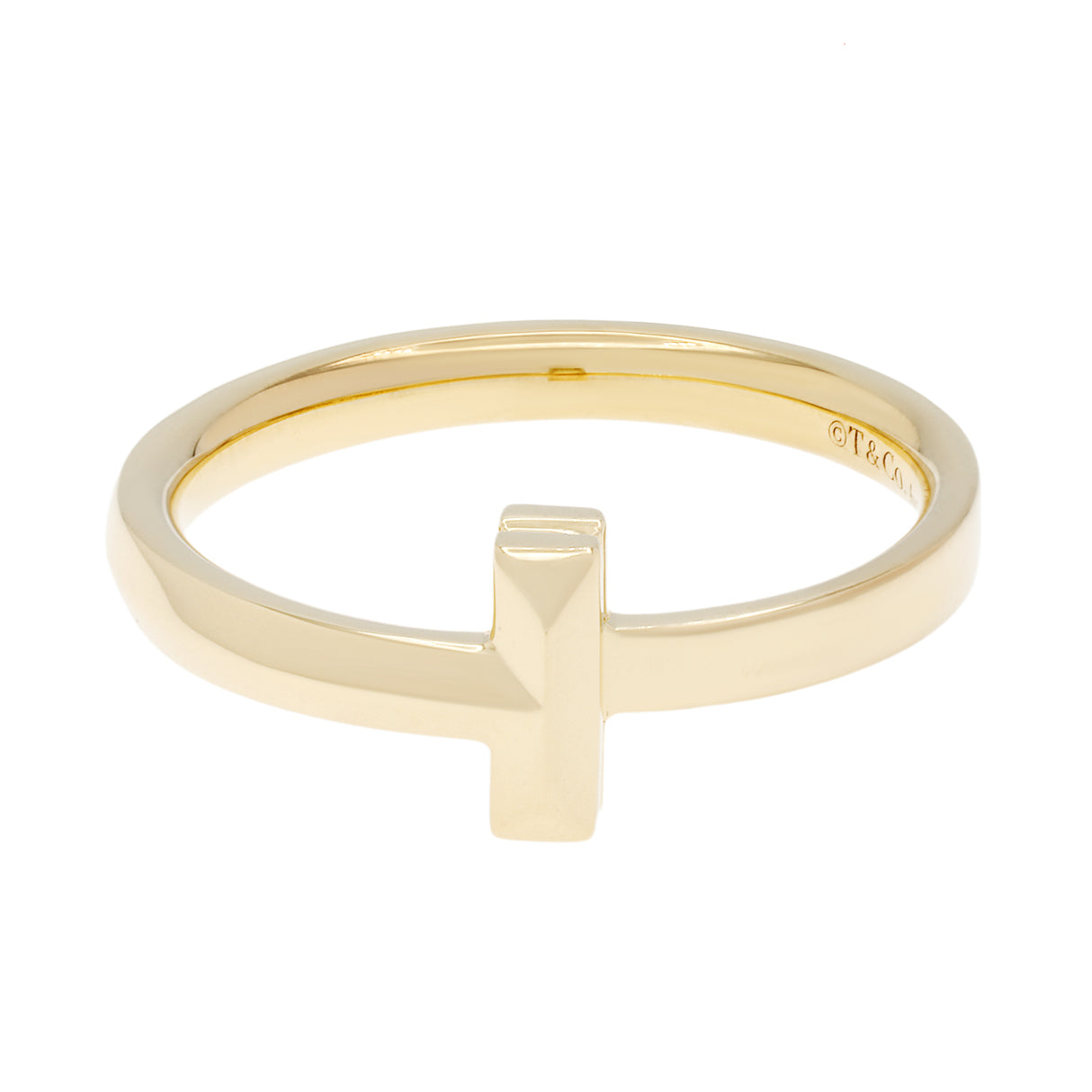 Tiffany & Co. 18K Yellow Gold T1 Ring Designer Jewellery Tiffany and Co