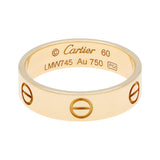 Cartier 18K Yellow Gold Classic Love Ring Designer Jewellery Cartier