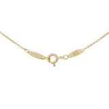Tiffany & Co. 18K Yellow Gold Diamonds by the Yard Heart Necklace Designer Jewellery Tiffany and Co