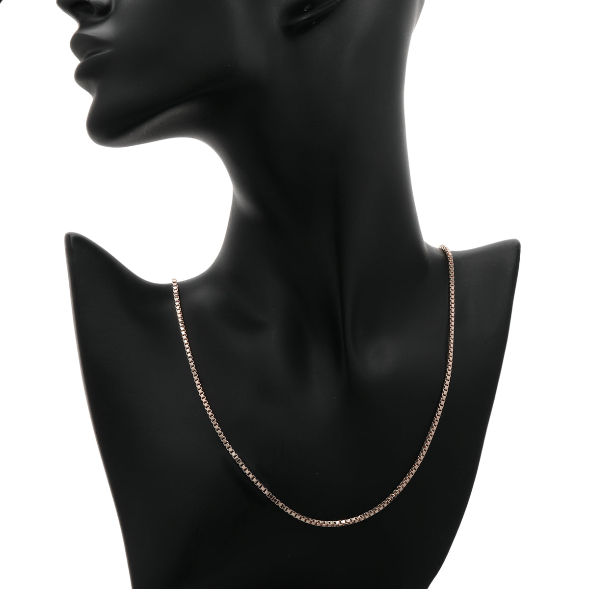 10K Yellow Gold Box Link Chain Fine Jewellery Modaselle
