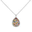 14K White Gold 33.21 Carat Sapphire Pendant Fine Jewellery Modaselle