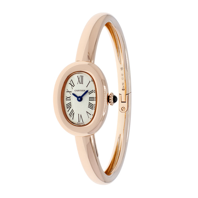 Cartier 18K Rose Gold Mini Baignoire de Cartier WGBA0047 Watches Cartier