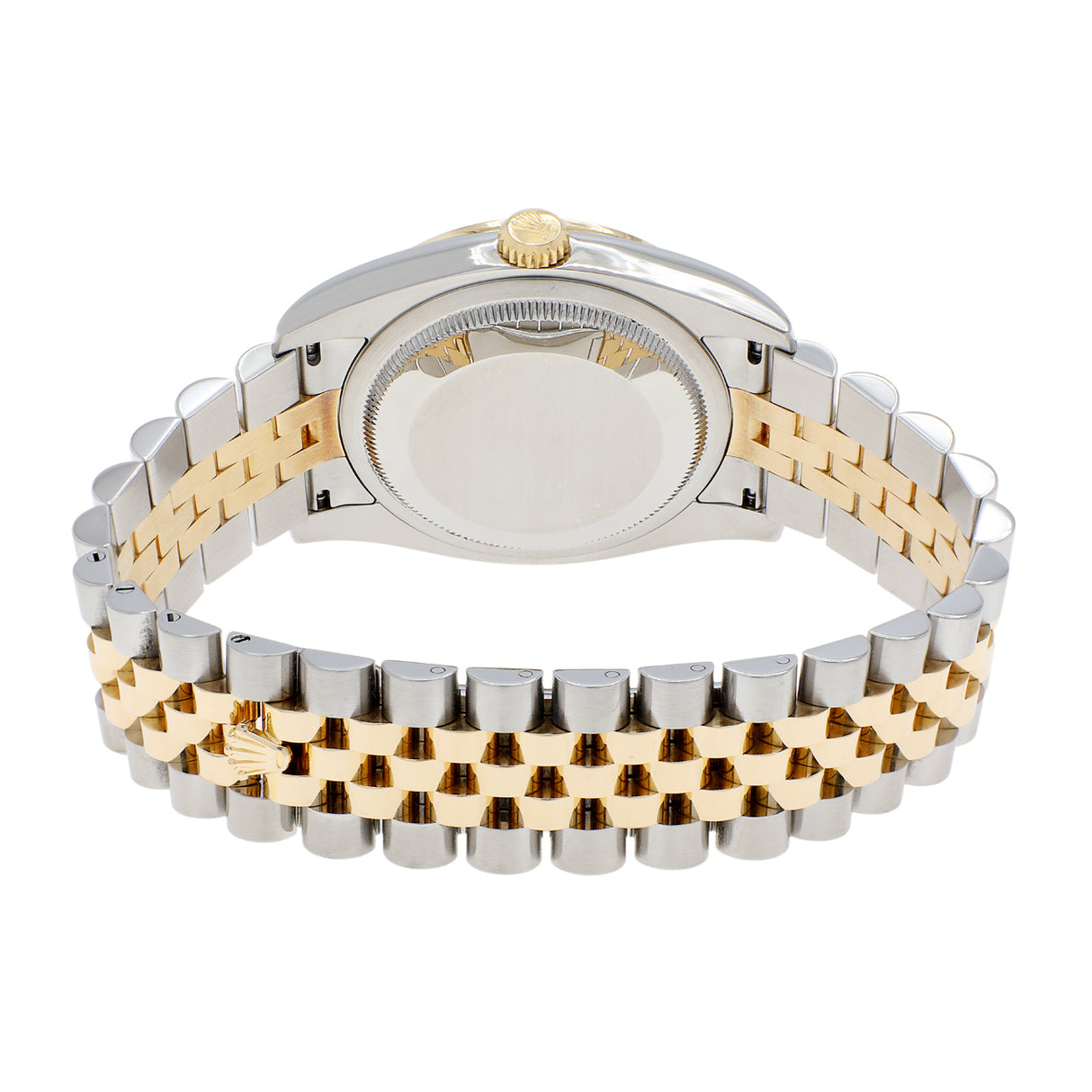 Rolex Stainless Steel 18K Yellow Gold Diamond Datejust 36 116243 Watches Rolex