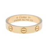 Cartier 18K Yellow Gold Love Wedding Band Designer Jewellery Cartier