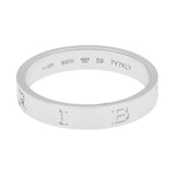Bulgari 18K White Gold B.zero1 Ring Designer Jewellery Bulgari