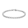 18K White Gold 3.02 Carat Diamond Tennis Bracelet Fine Jewellery Modaselle