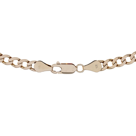 10K Yellow Gold Curb Chain Fine Jewellery Modaselle